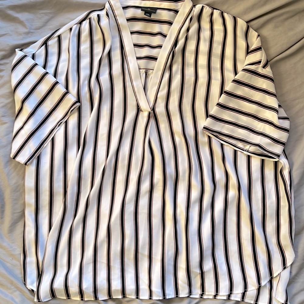 Worthington Striped Blouse